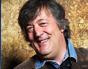 actor Stephen Fry large photo actor Stephen Fry large photo