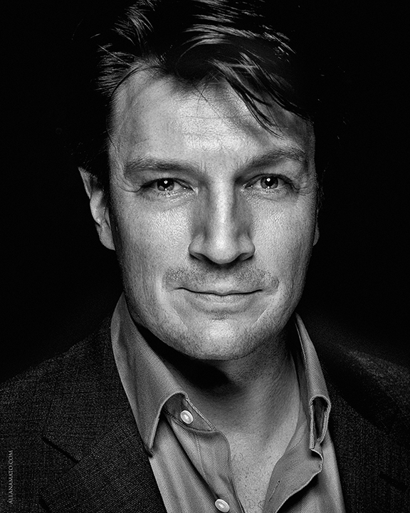 actor Nathan Fillion large photo