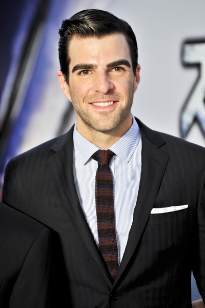 actor Zachary Quinto large photo