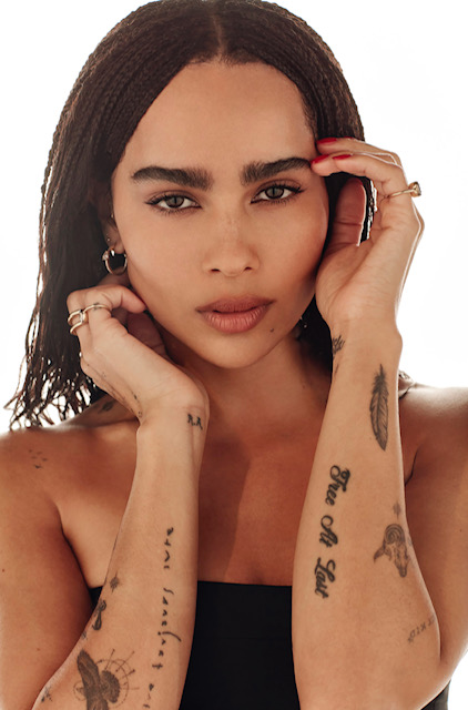 actor Zoë Kravitz large photo