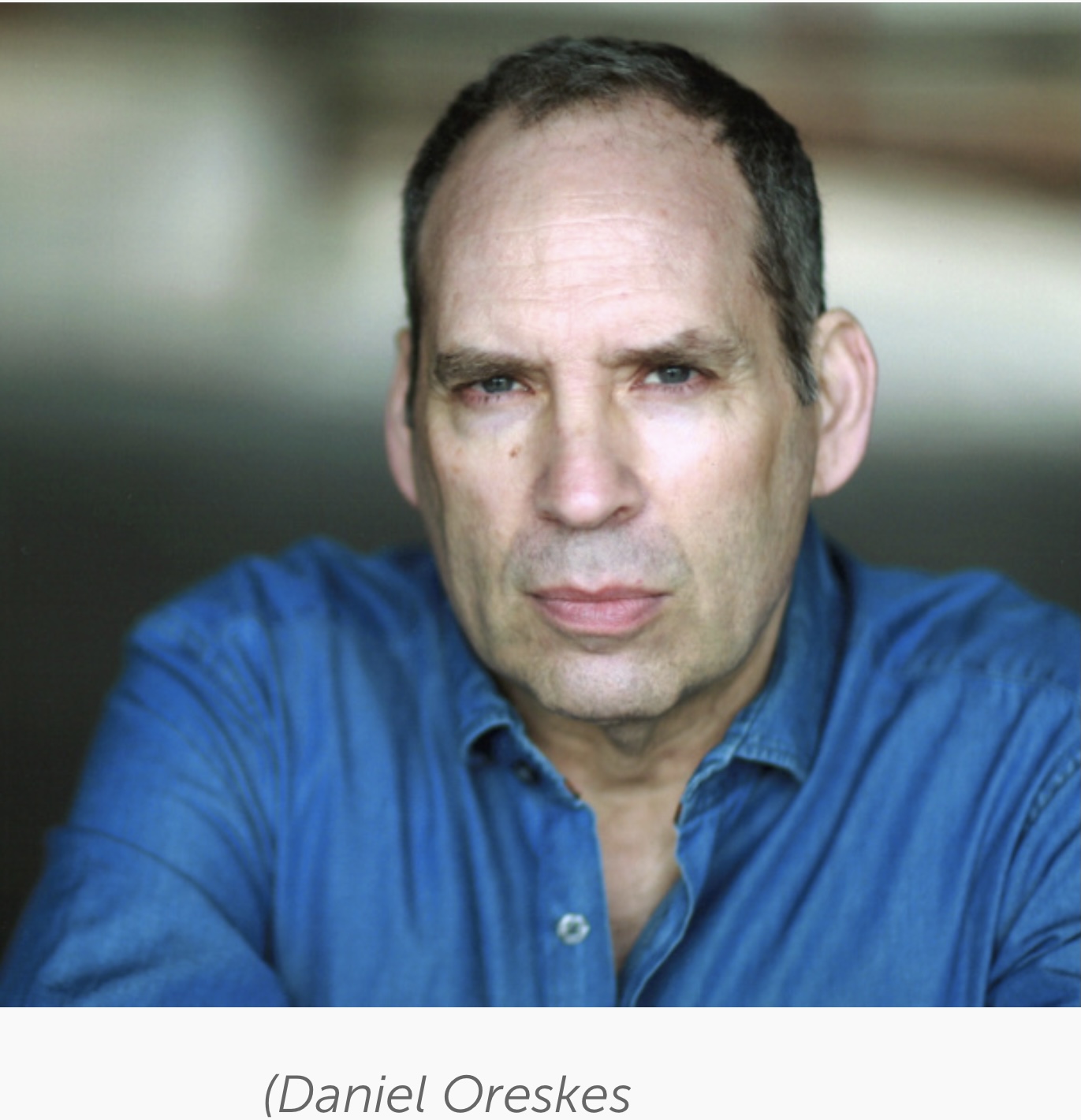 actor Daniel Oreskes large photo