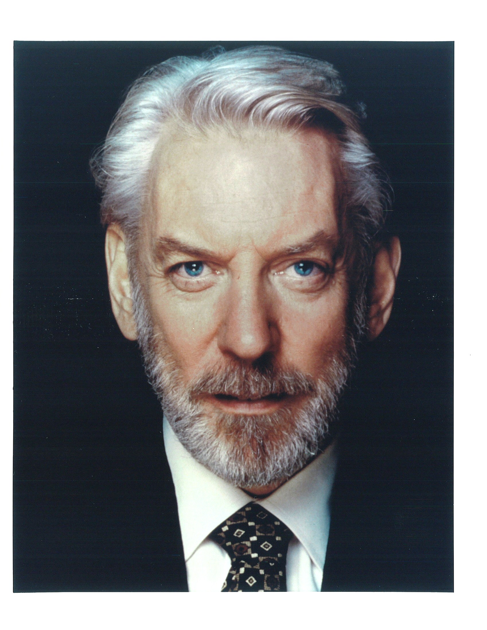 actor Donald Sutherland large photo