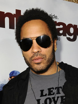 actor Lenny Kravitz large photo