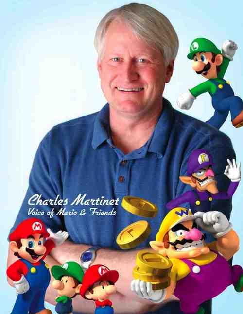 actor Charles Martinet large photo actor Charles Martinet large photo