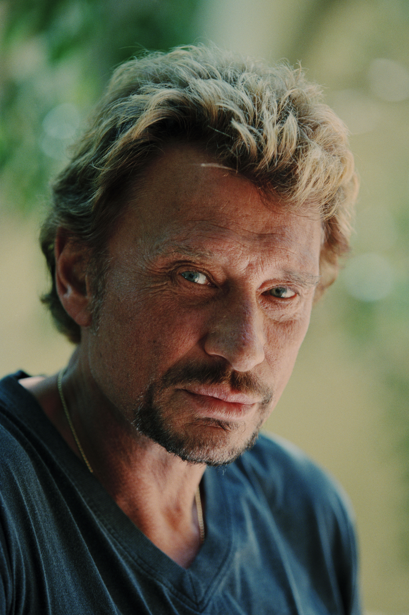 actor Johnny Hallyday large photo