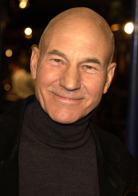 actor Patrick Stewart large photo