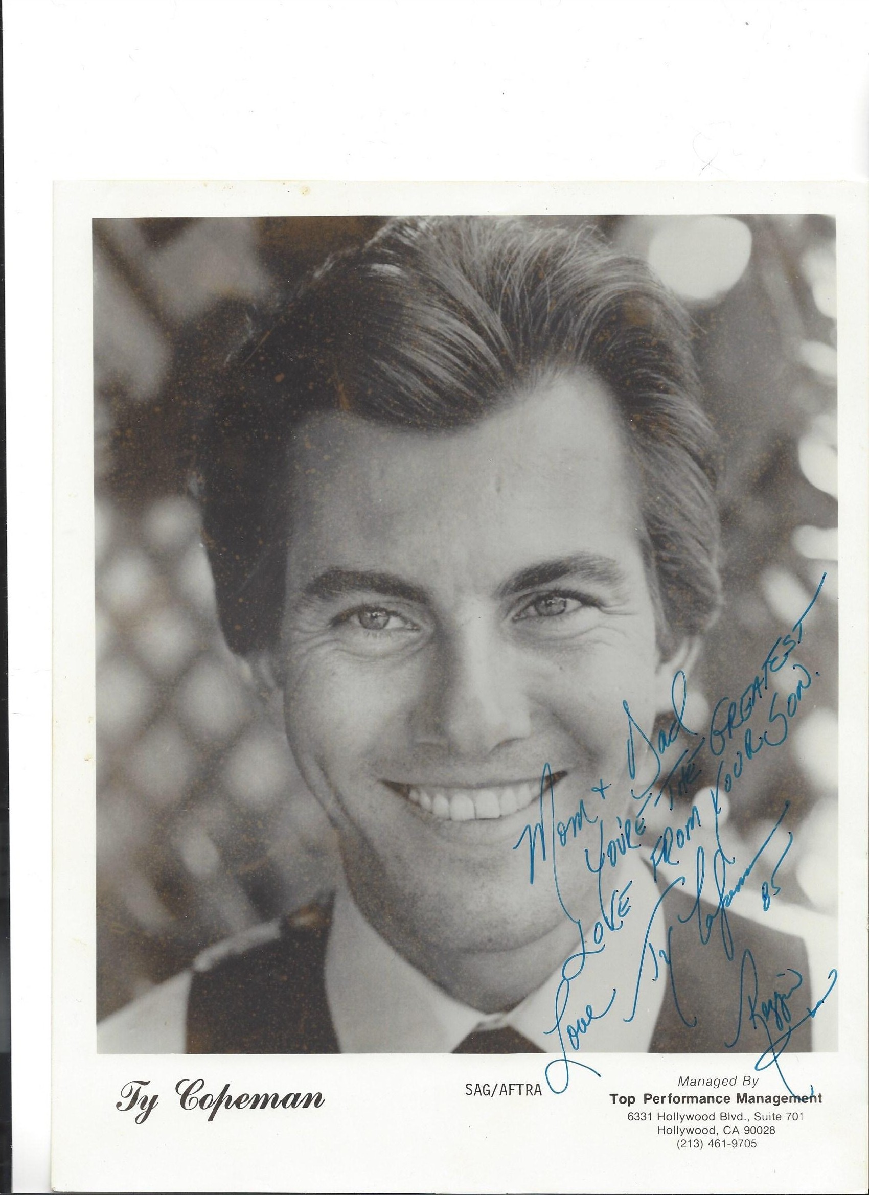 actor Ty Copeman large photo