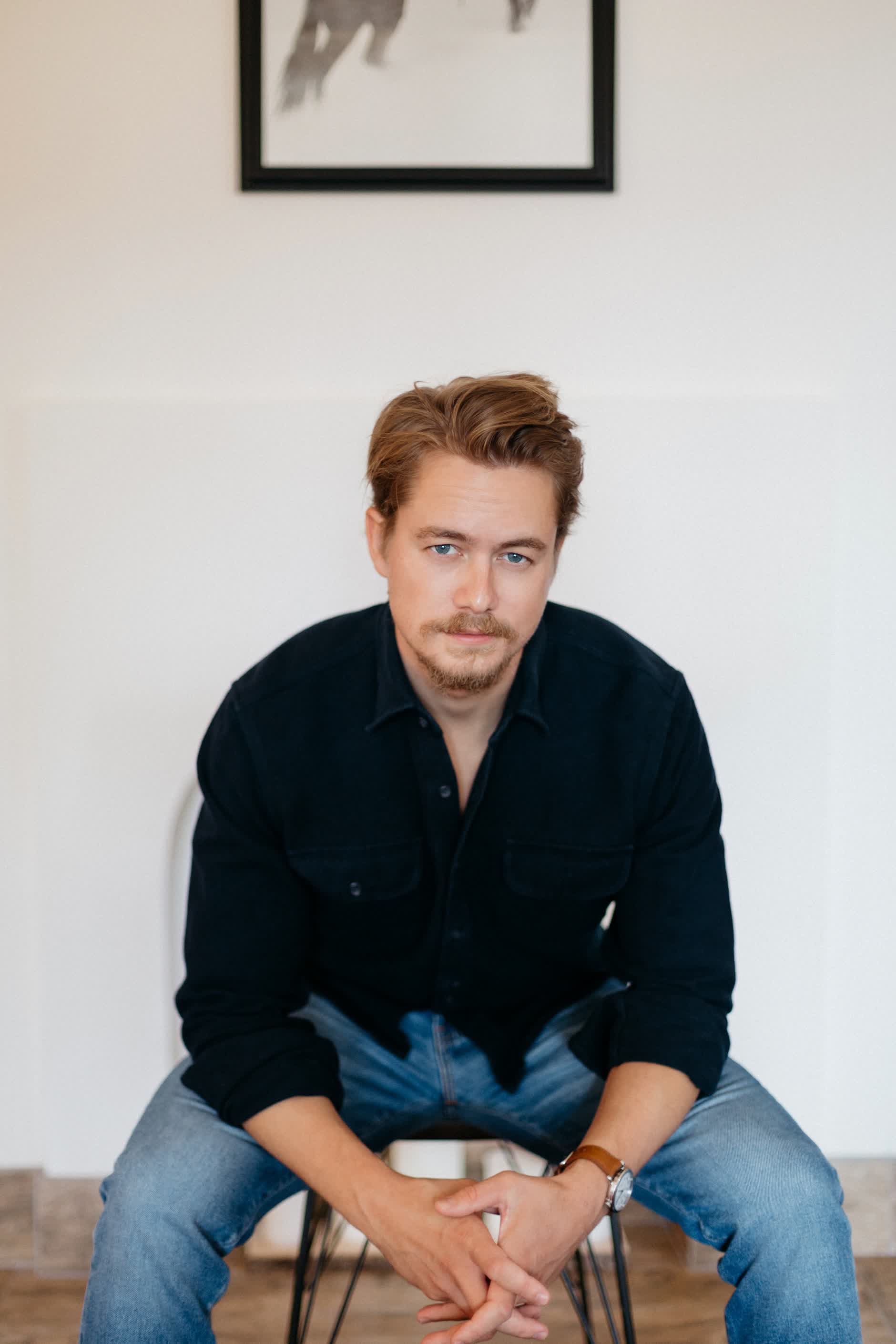 actor Christoph Sanders large photo