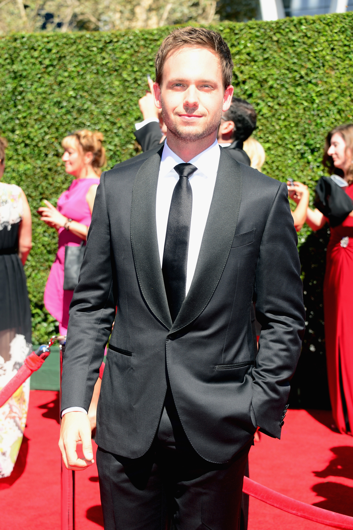 actor Patrick J. Adams large photo