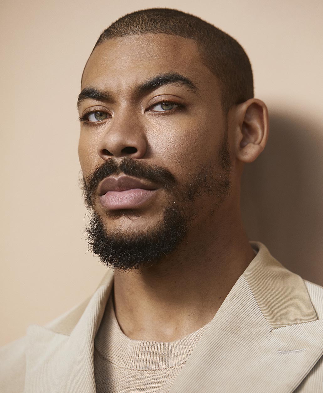 actor Aaron Pierre large photo