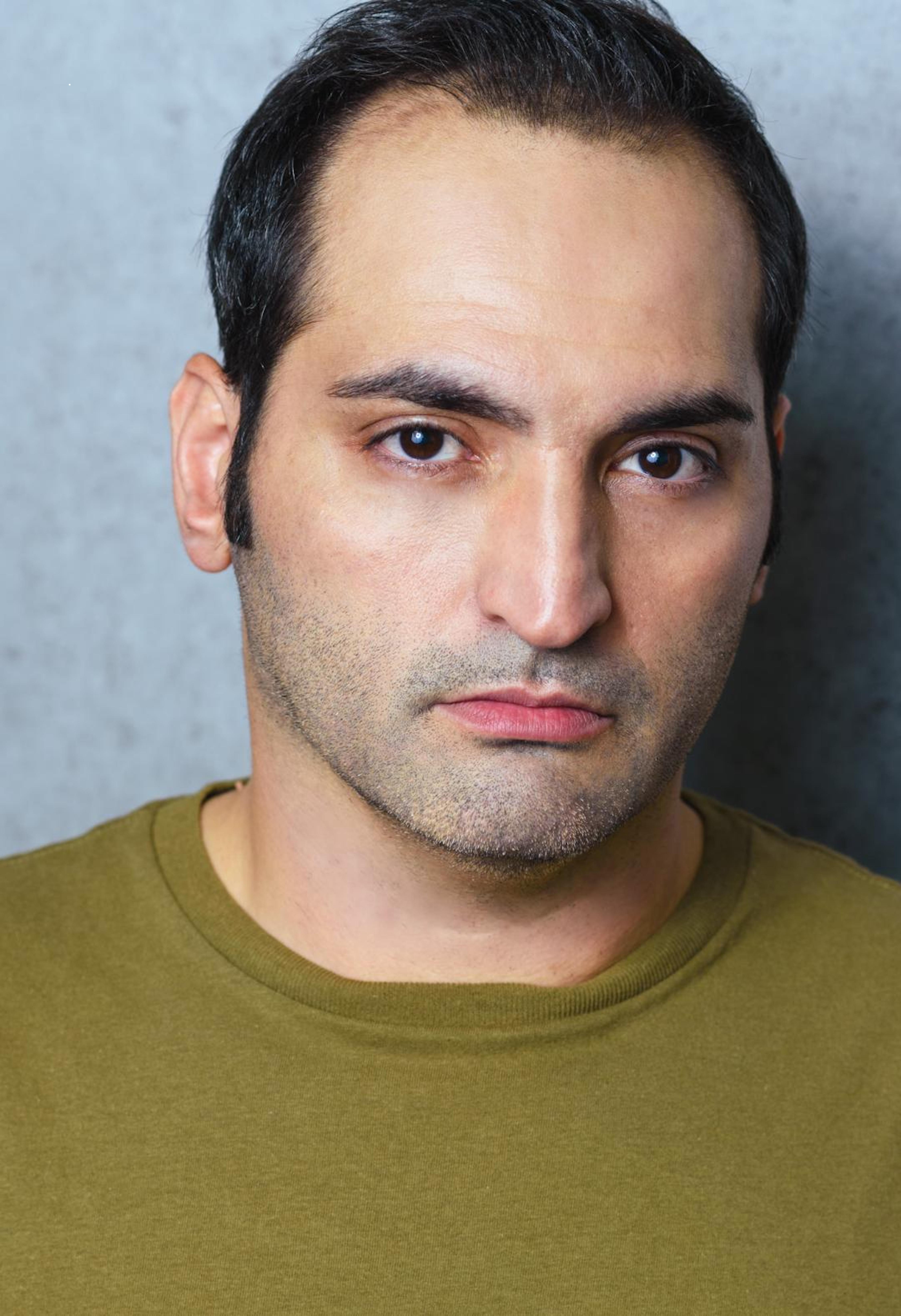 actor Omid Zader large photo