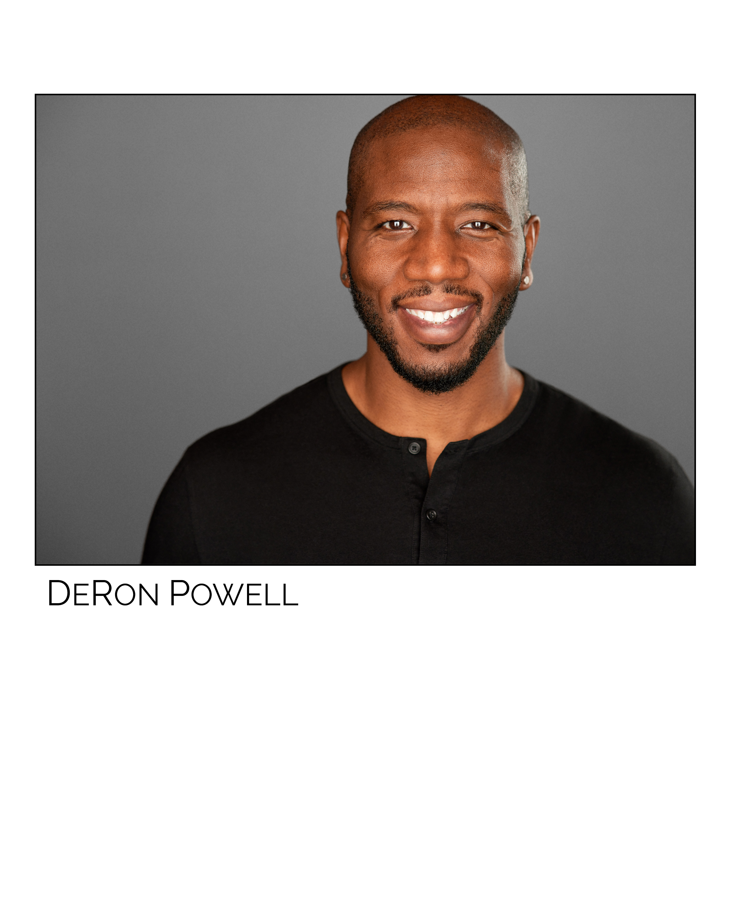 actor Deron J. Powell large photo
