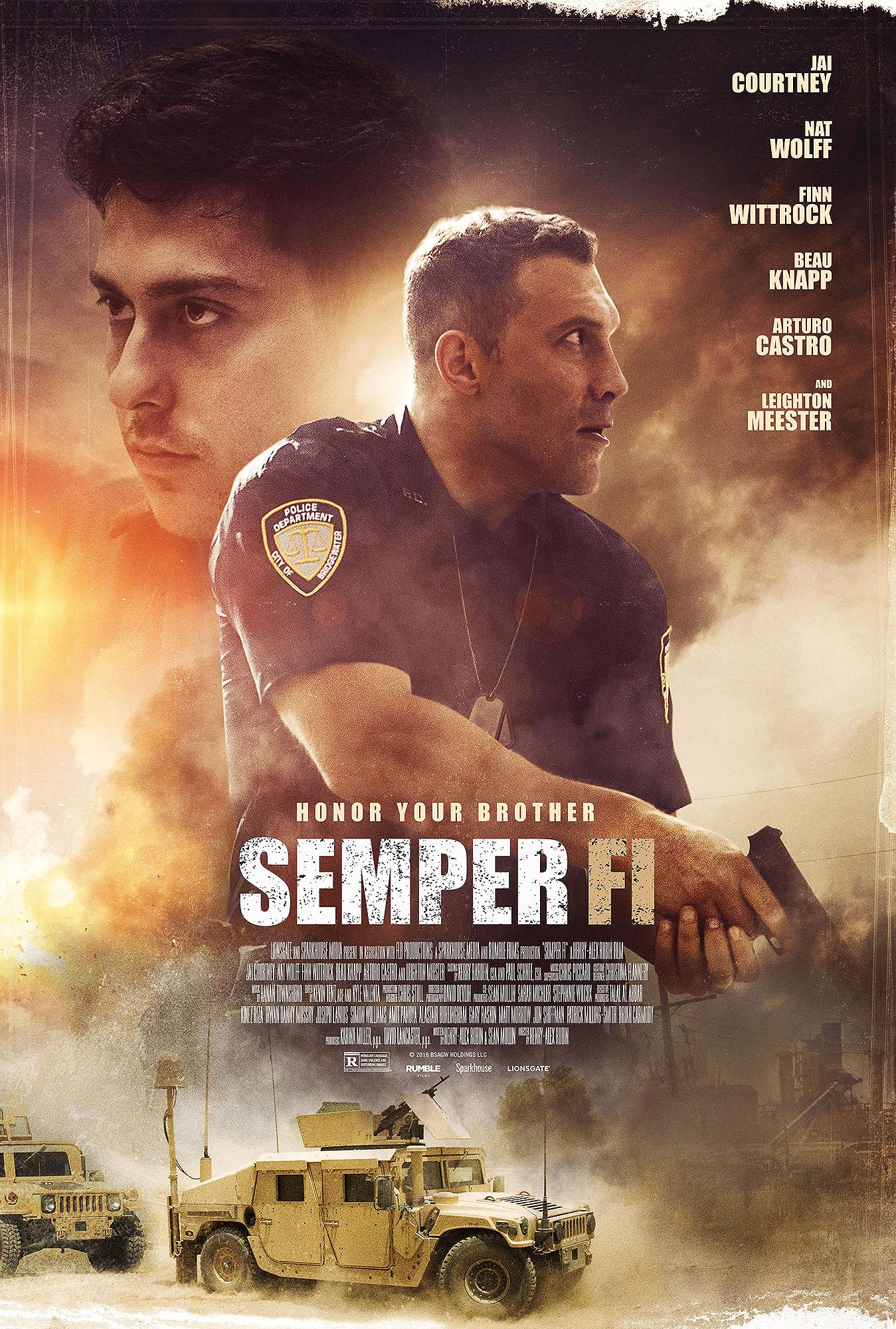 Semper Fi - like Good Cop/Bad Cop but family-friendly