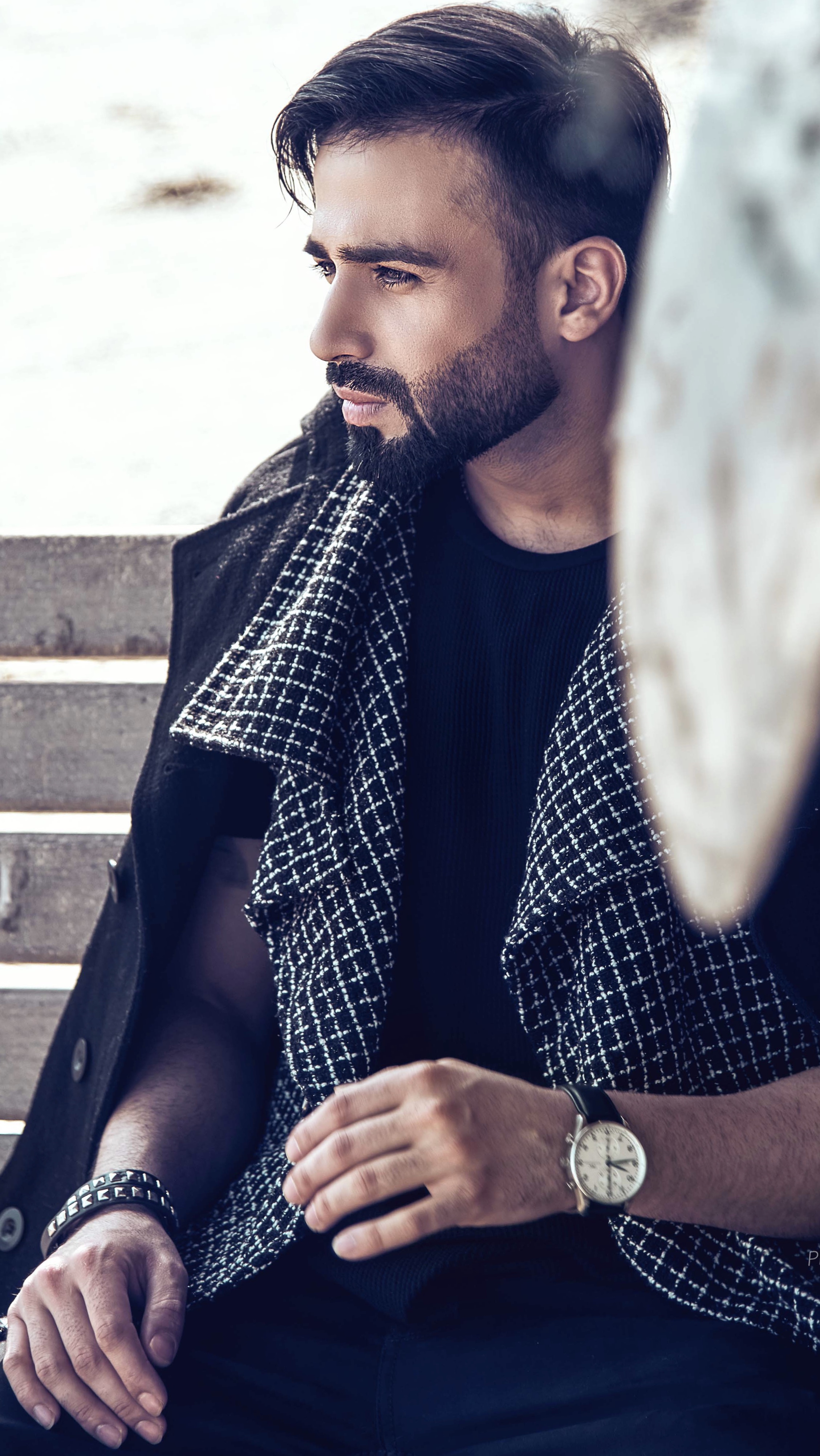 actor Humayoon Shams Khan large photo