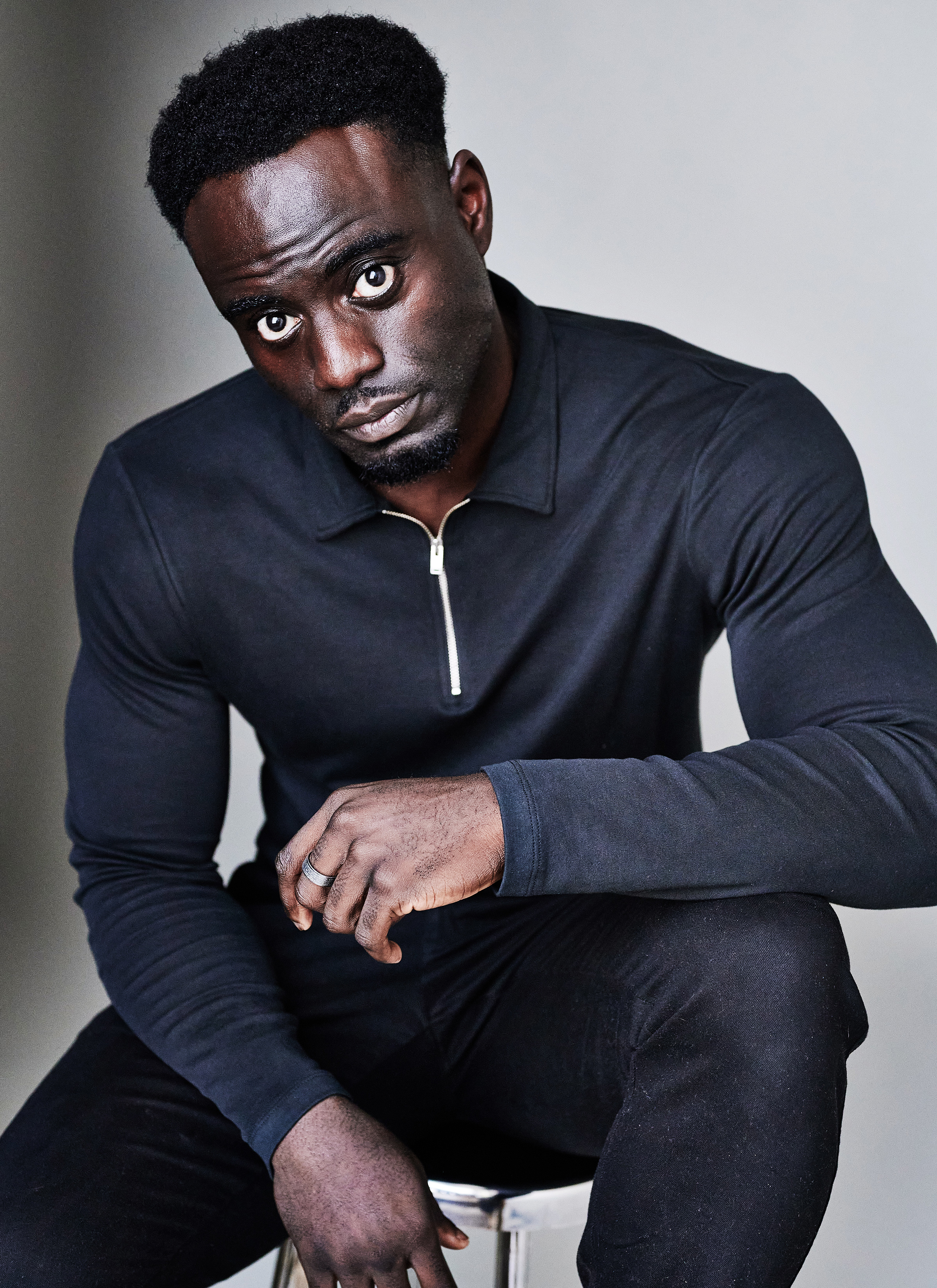 actor Michael Akinsulire large photo