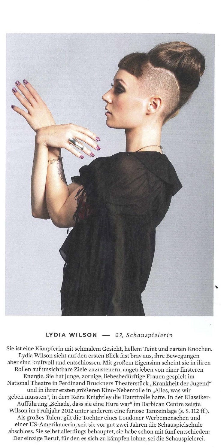 actor Lydia Wilson large photo