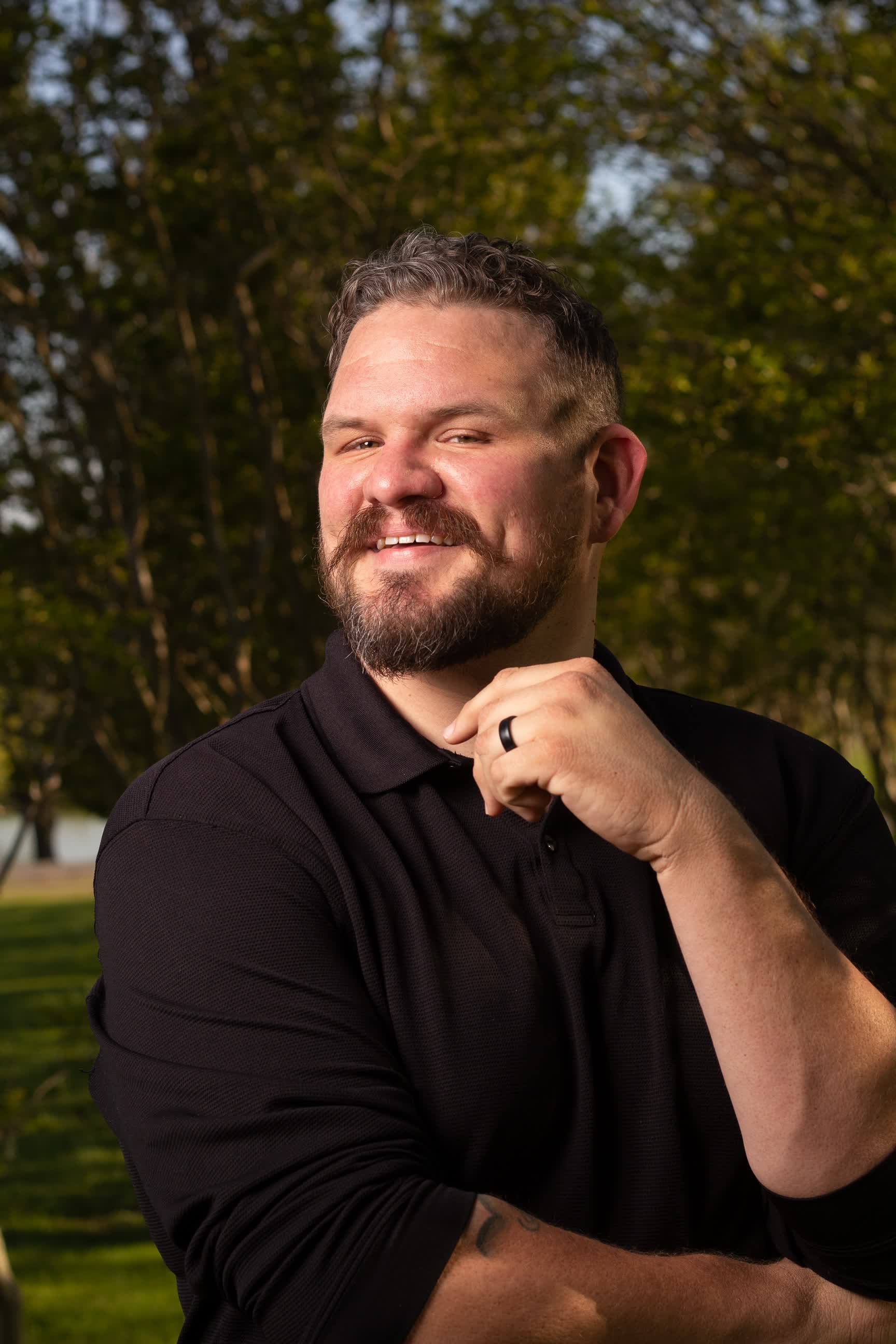 actor Justin B. Wooten large photo