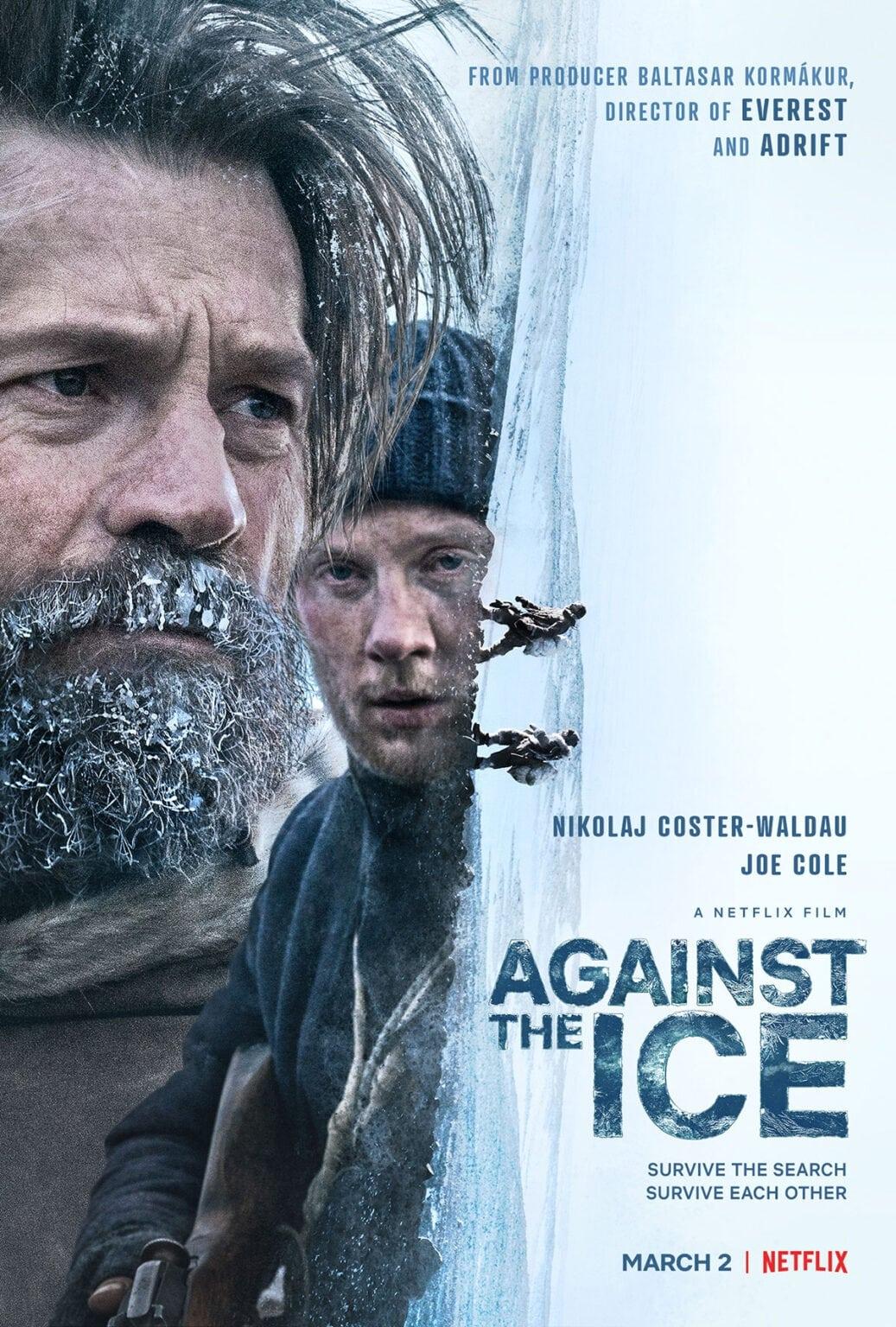 Against the Ice background