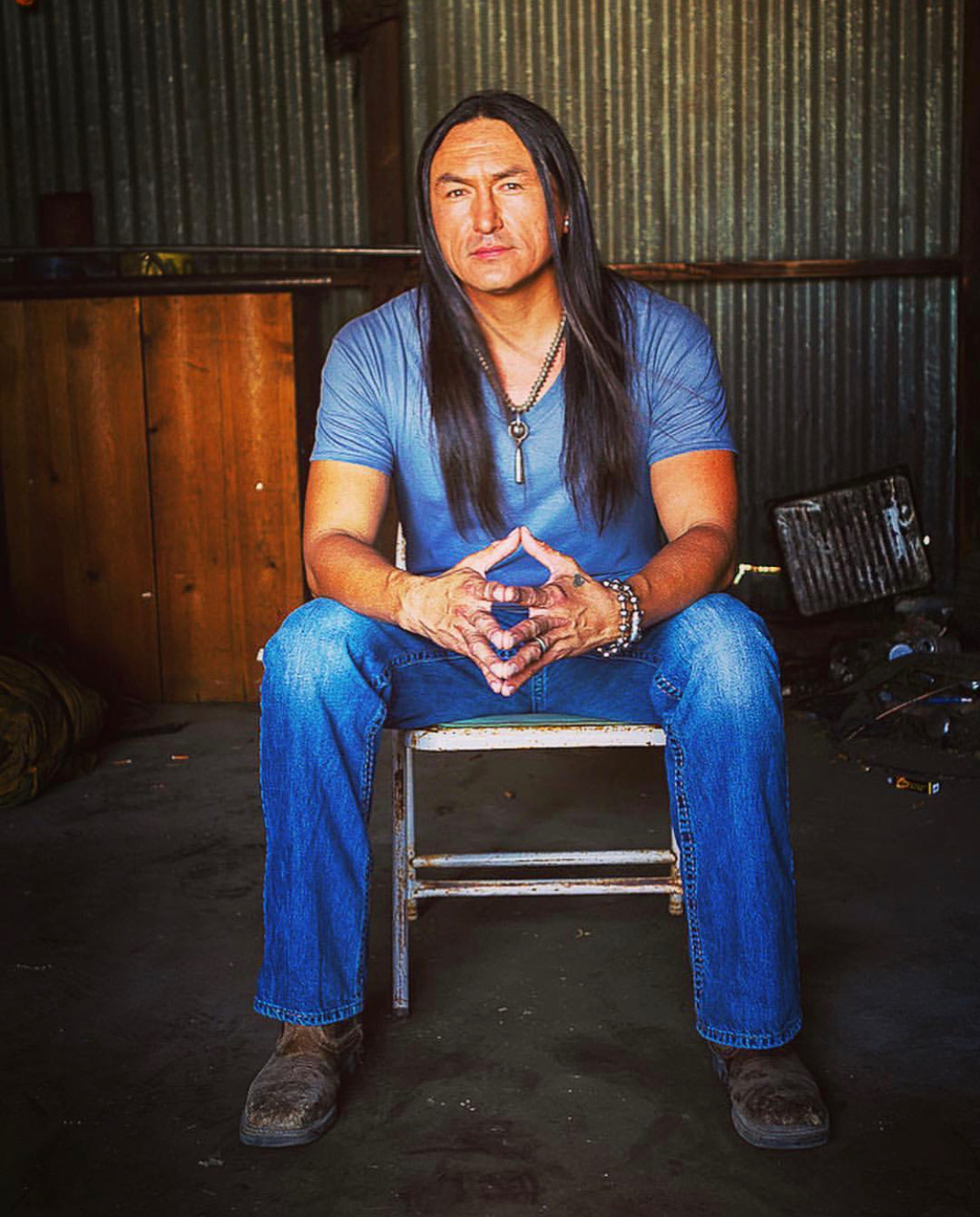 actor Eugene Brave Rock large photo