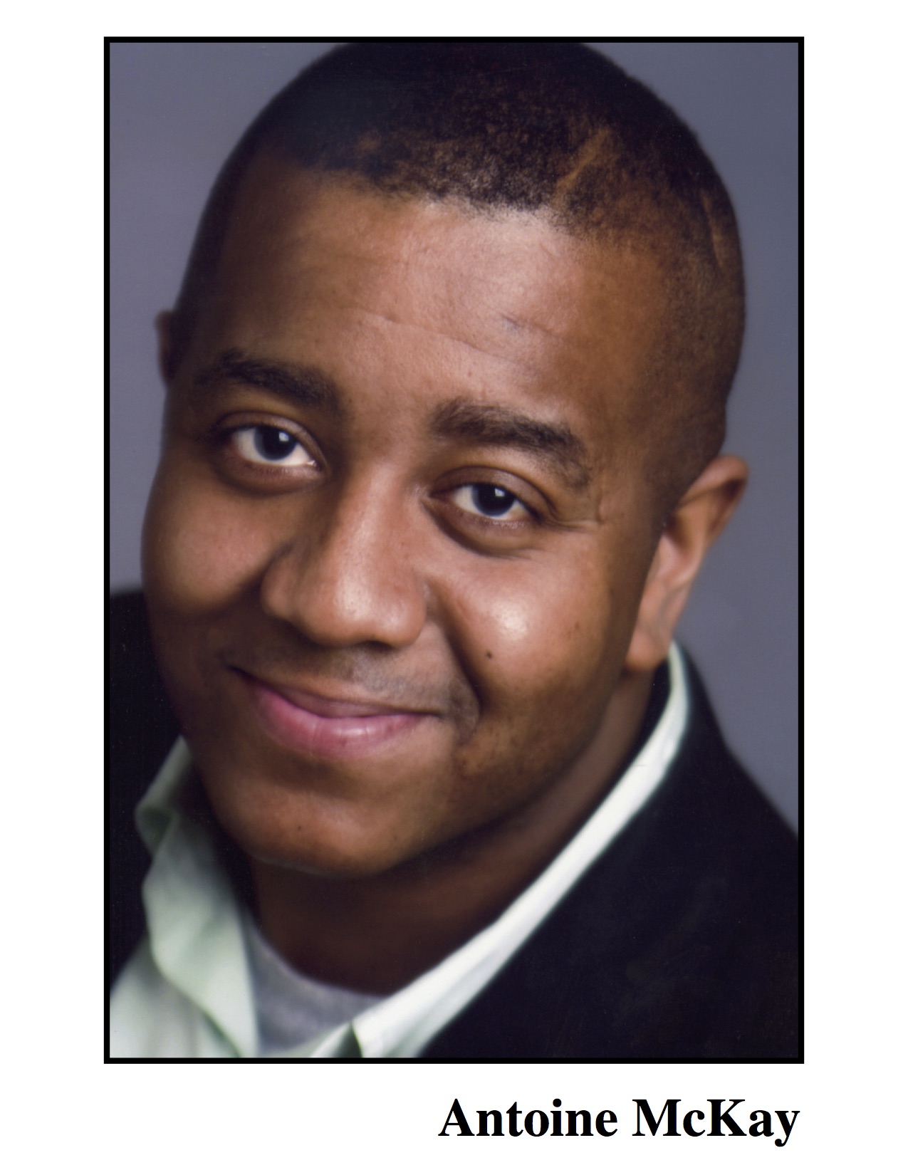 actor Antoine McKay large photo