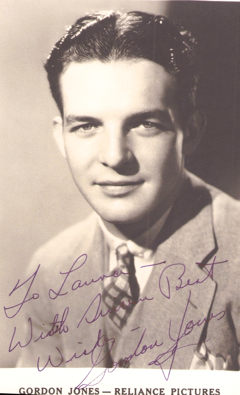 actor Gordon Jones large photo