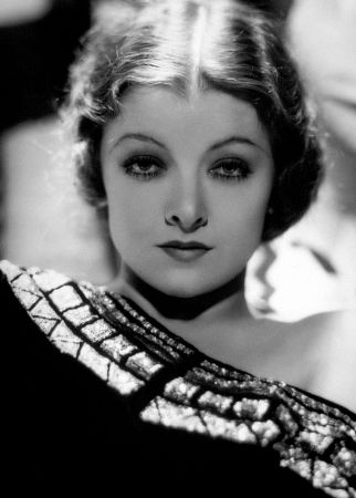 actor Myrna Loy large photo