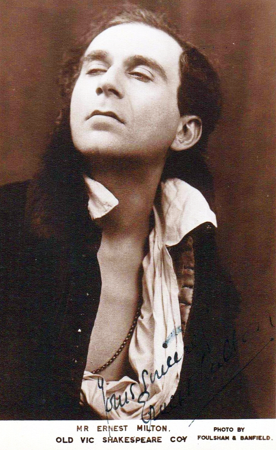 actor Ernest Milton large photo