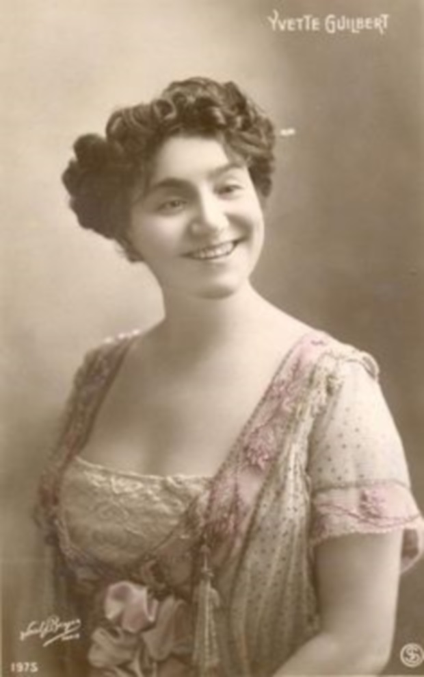 actor Yvette Guilbert large photo