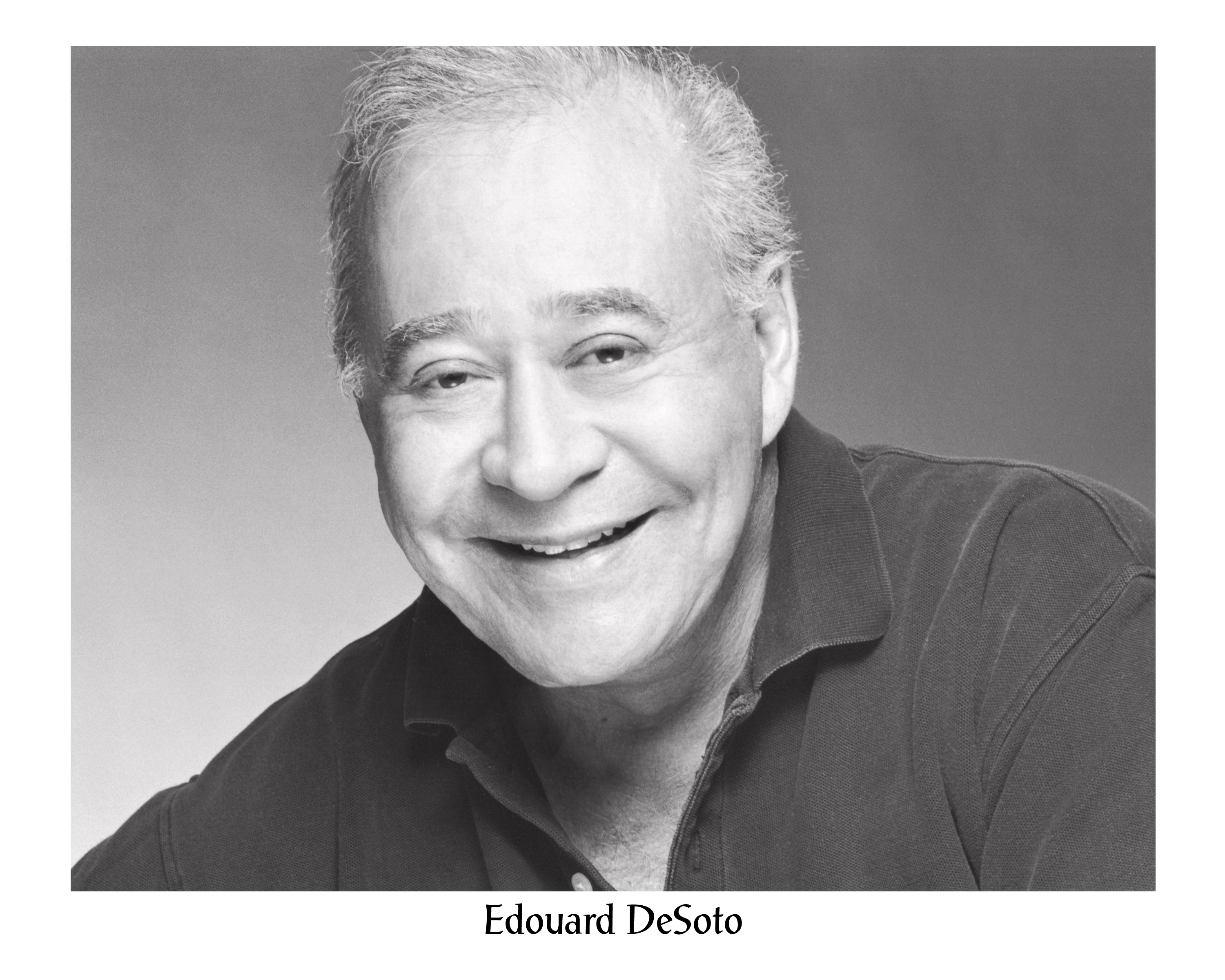 actor Edouard DeSoto large photo