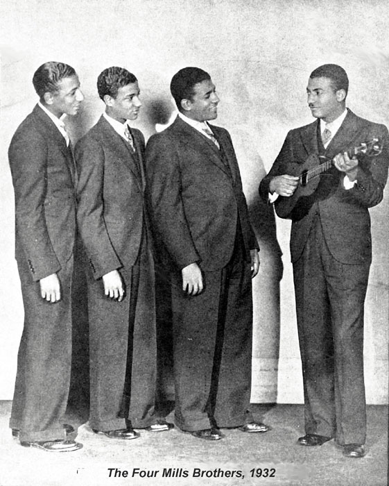 actor The Mills Brothers large photo