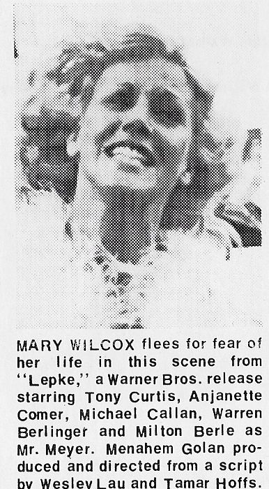 actor Mary Charlotte Wilcox large photo