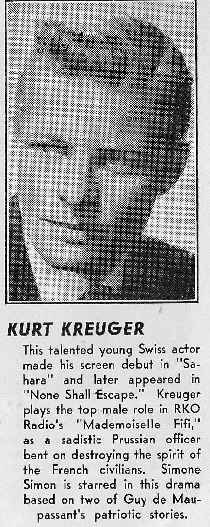 actor Kurt Kreuger large photo