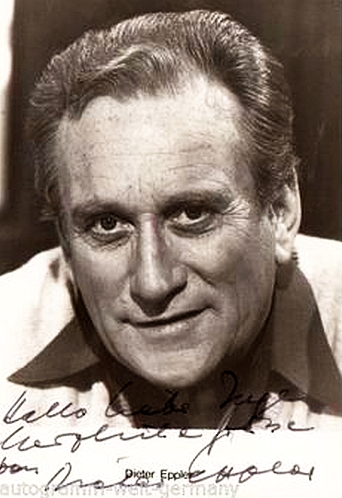 actor Dieter Eppler large photo