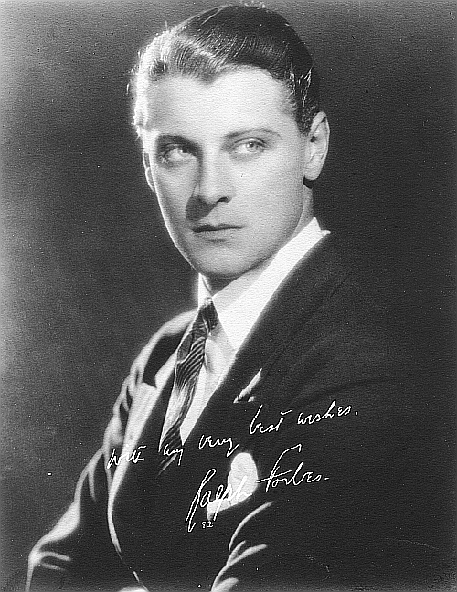 actor Ralph Forbes large photo