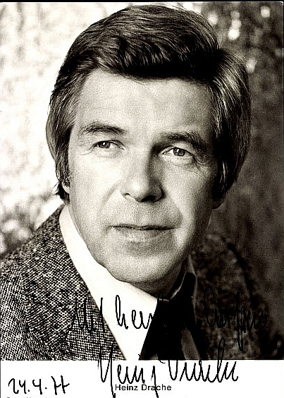 actor Heinz Drache large photo