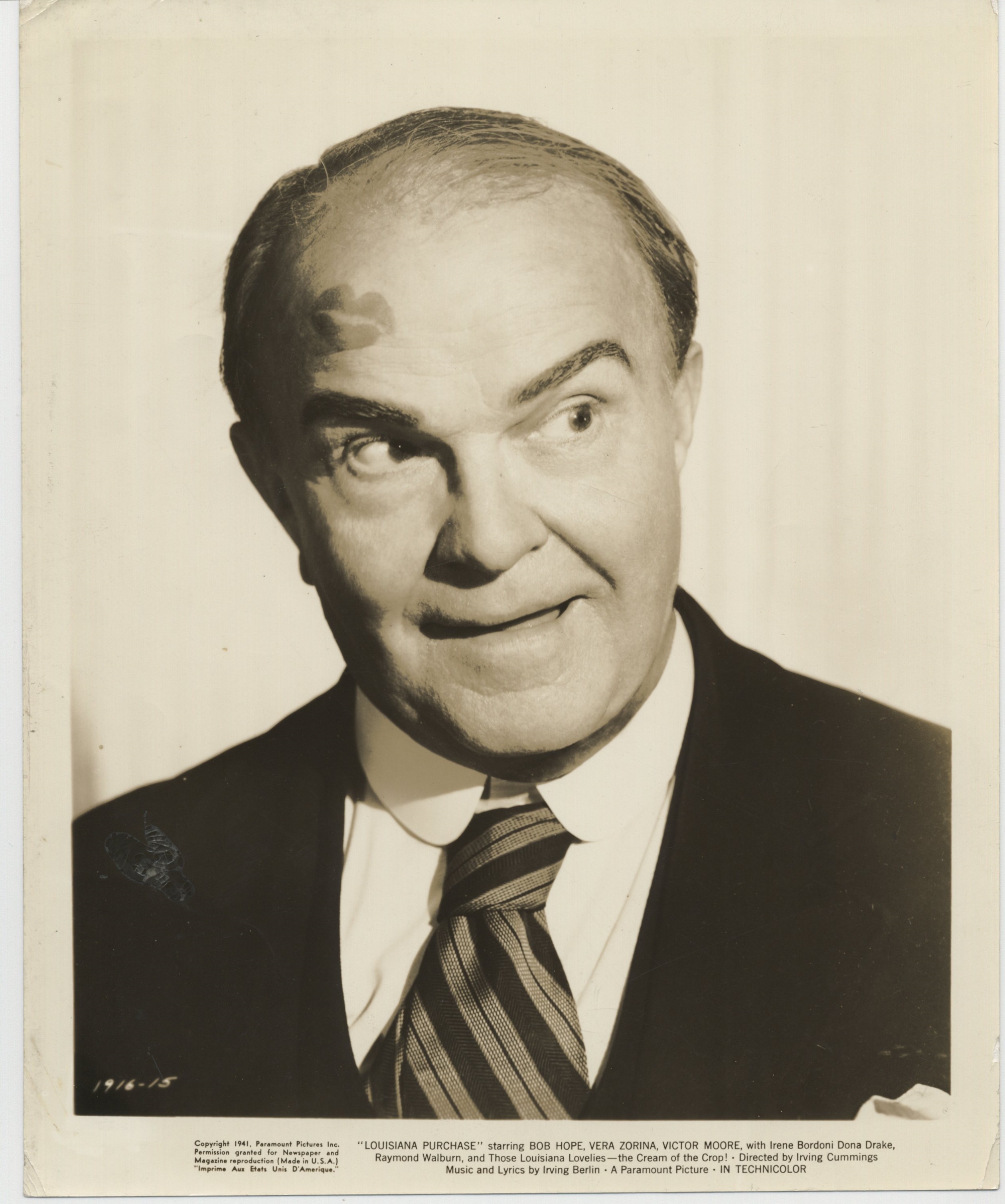 actor Victor Moore large photo