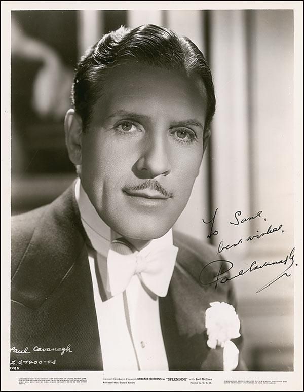 actor Paul Cavanagh large photo