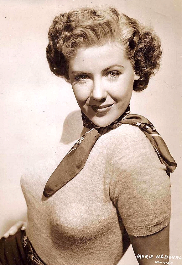 actor Marie McDonald large photo
