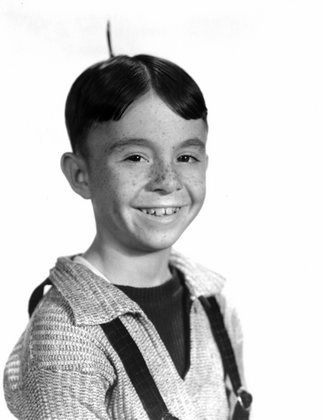actor Carl 'Alfalfa' Switzer large photo