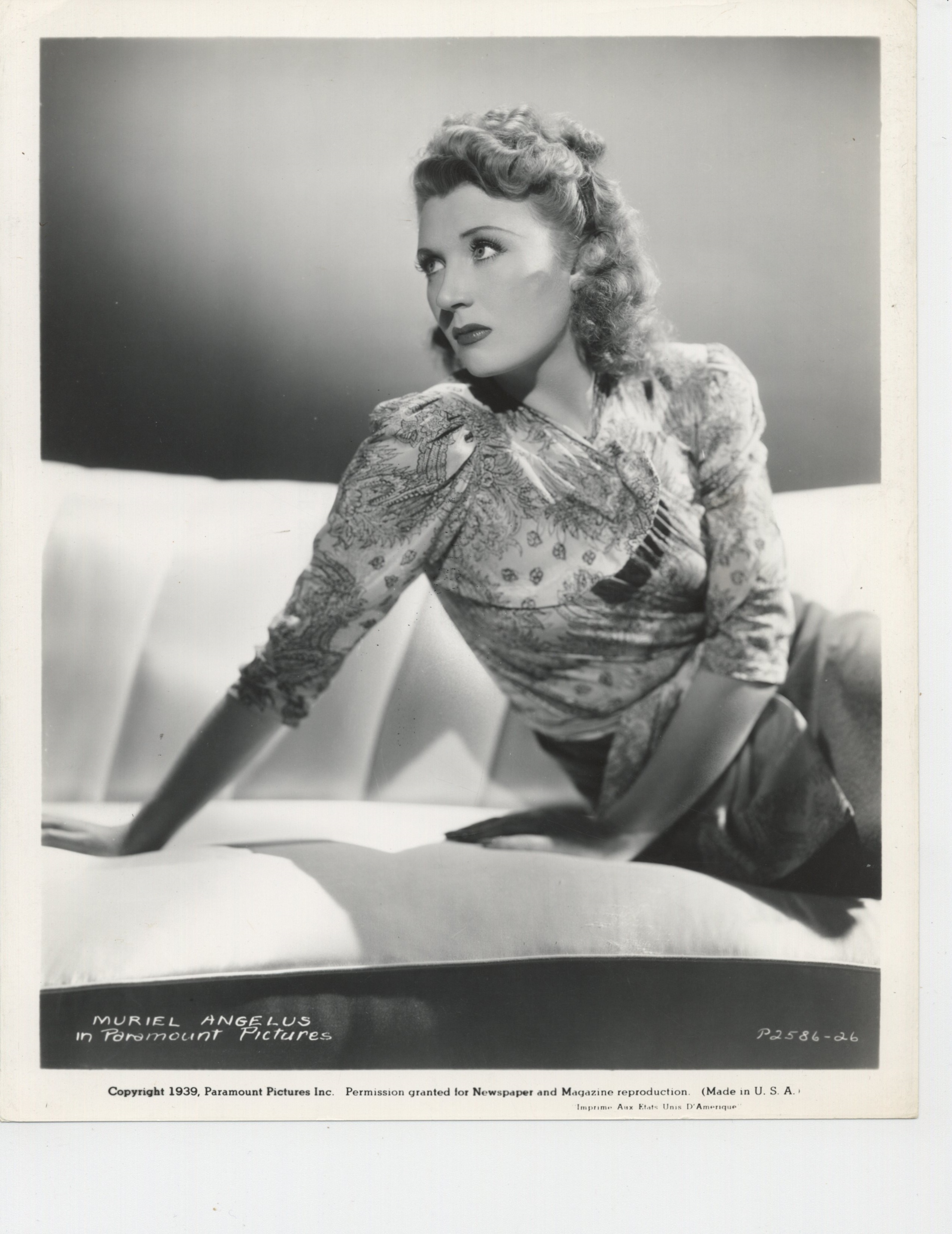 actor Muriel Angelus large photo