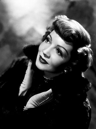 actor Claudette Colbert large photo