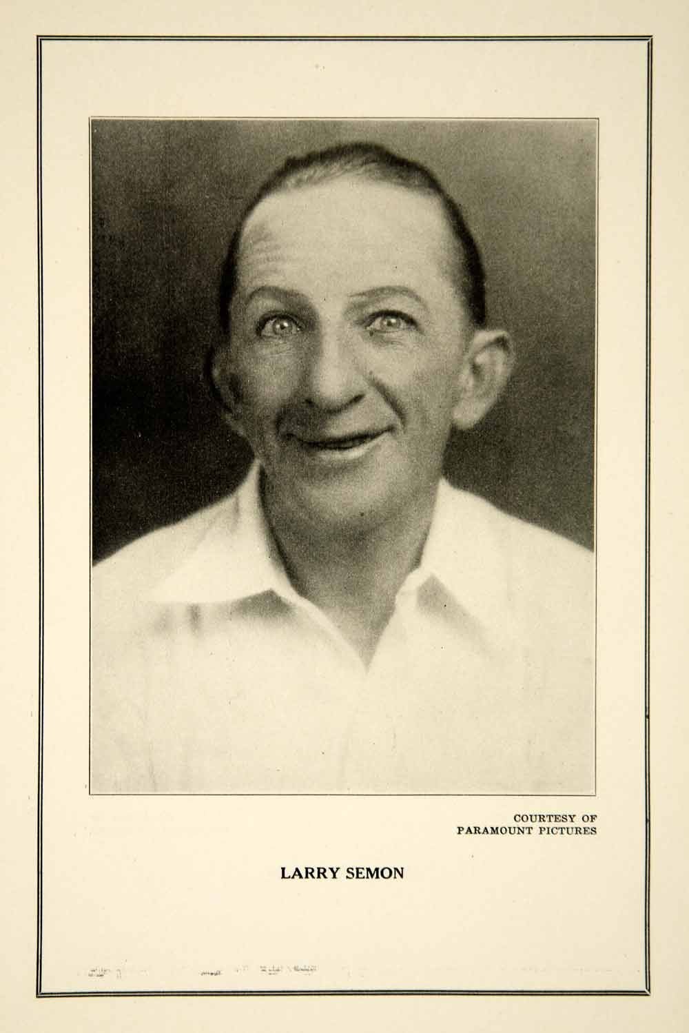 actor Larry Semon large photo