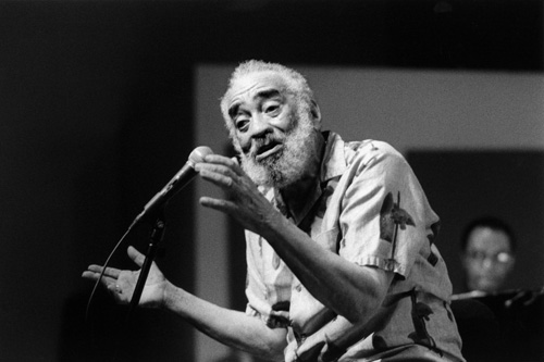 actor Oscar Brown Jr. large photo