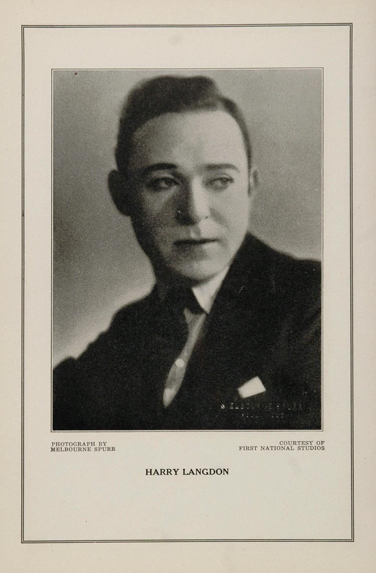 actor Harry Langdon large photo