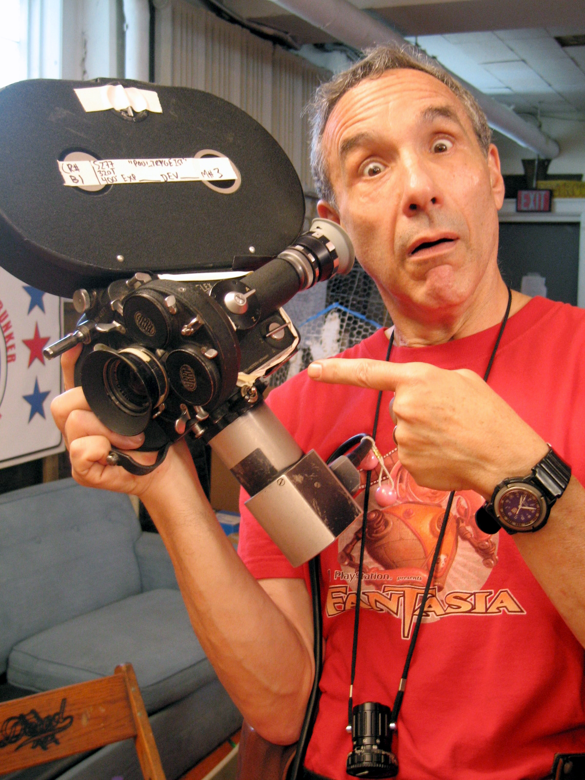 actor Lloyd Kaufman large photo