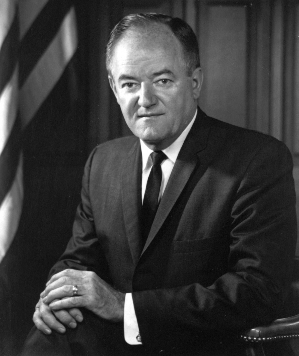 actor Hubert H. Humphrey large photo