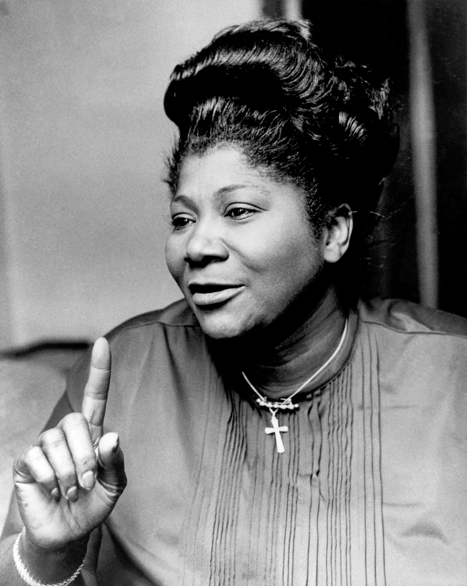actor Mahalia Jackson large photo