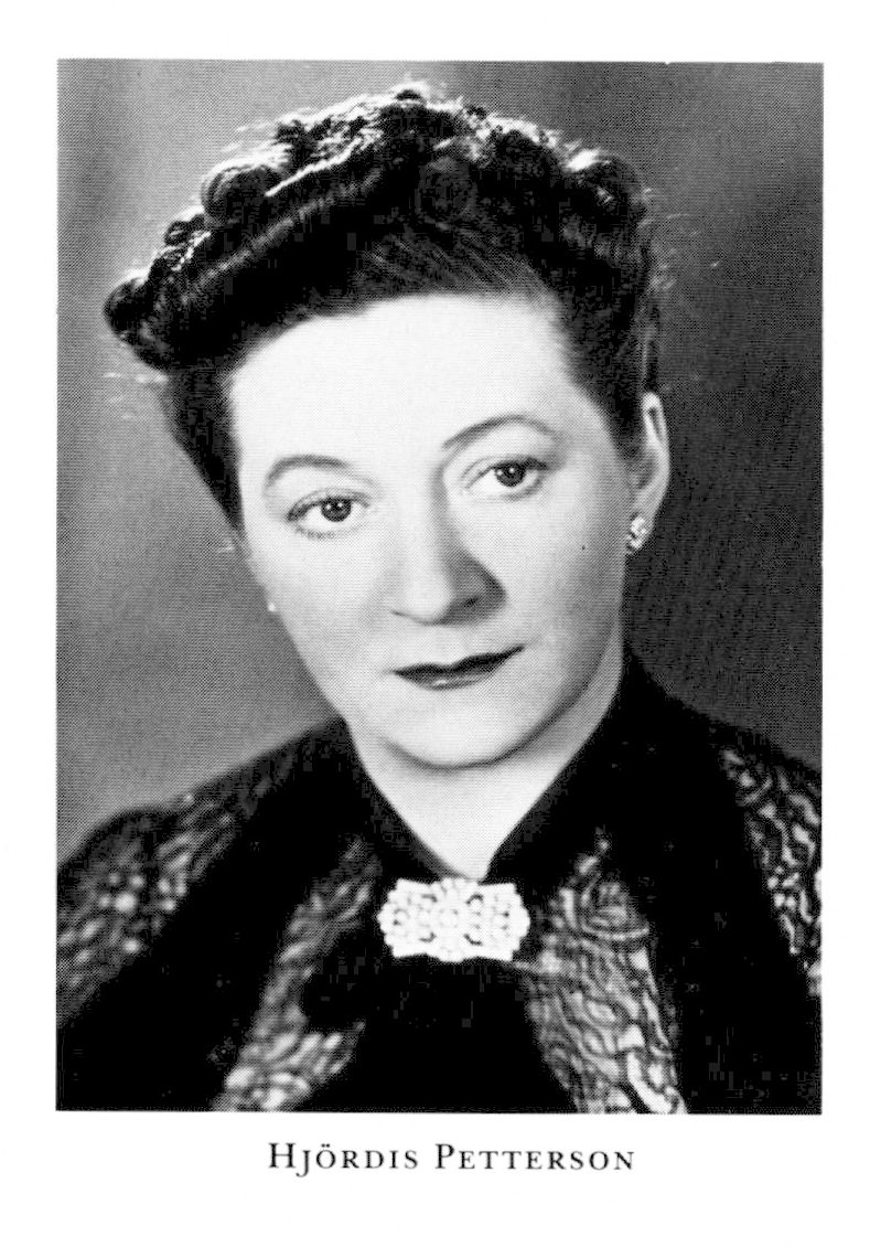 actor Hjördis Petterson large photo
