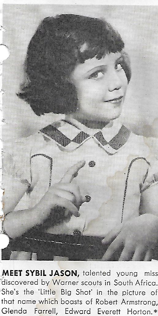 actor Sybil Jason large photo