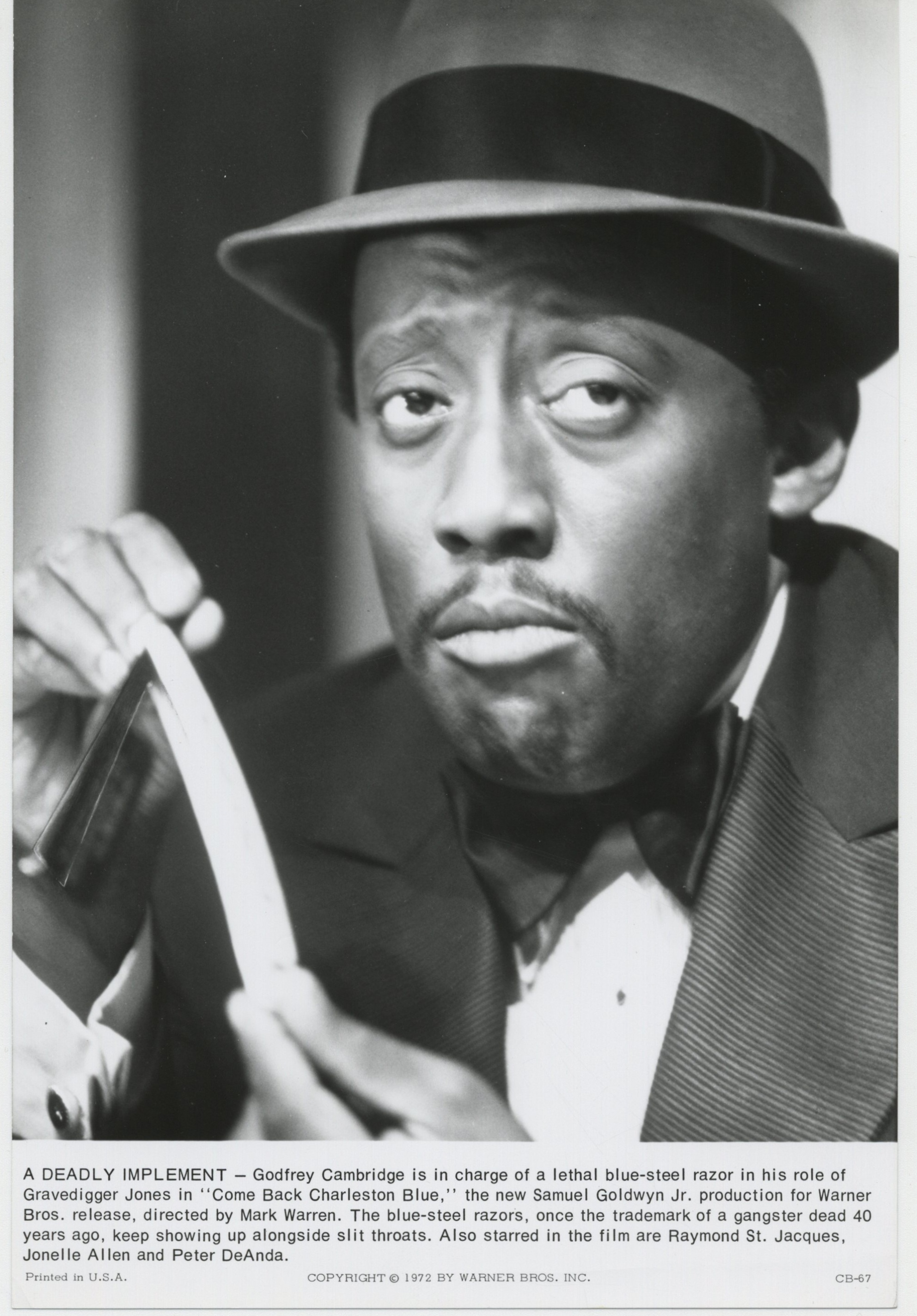 actor Godfrey Cambridge large photo